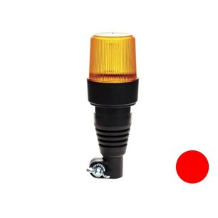 Red LED Flash Beacon with Flexible Base