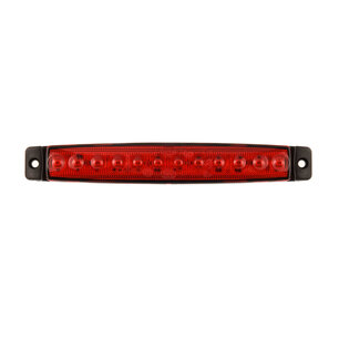 LED Marker Lamp Rear Red Tall 24V