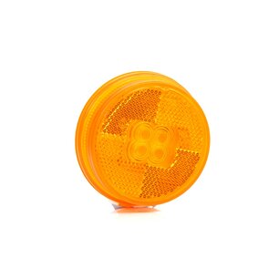 Fristom LED Marker Lamp Round Orange + 0,5m Cable