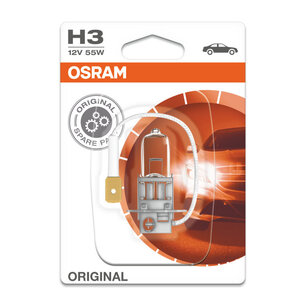 Osram H3 12V 55W Halogen Lamp PK22s Original Line
