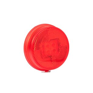 Fristom LED Marker Lamp Round Red + 0,5m Cable