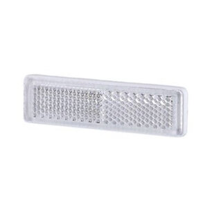 Rectangular Reflex - Reflector White 69x19,5mm