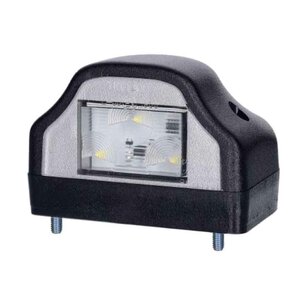 Horpol LED License Plate Light 12-24V Black LTD 229