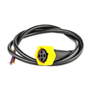 Cable 5-Pole Bayonet Connector Yellow Left 1 Meter