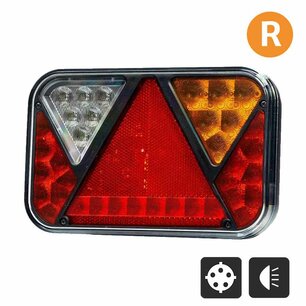 Fristom FT-270 LED Tail light Right 4-Functions with Canbus Resistor