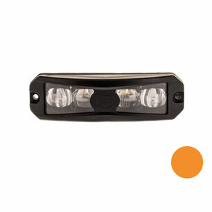 Led Flashing Lamp Wide Angle Effect Orange