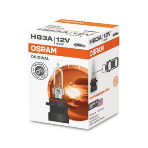 Osram HB3A Halogen Lamp 12V P20d Original Line