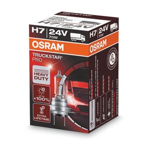 Osram H7 Halogen Bulb 24V 70W PX26d Truckstar Pro