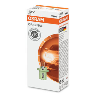 Osram Bulb BX8.4d 12V Original Line 10 Pieces