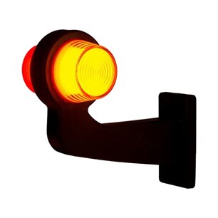 Horpol LED Stalk Marker Lamp Orange-Red 12-24V NEON Look Right