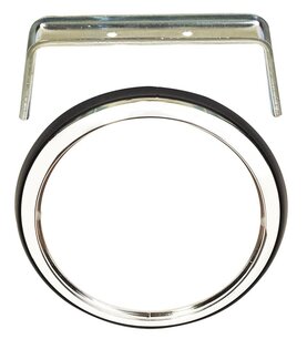 Chrome Ring For LED  Lamps Round