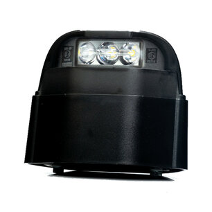 Fristom LED License Plate Light Black 12-24V FT-261