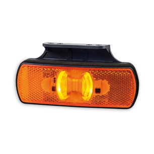 Horpol LED Side Marker Orange 12-24V + Mounting Bracket LD 2220