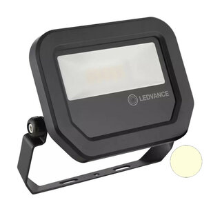 Ledvance 10W LED Flood Light 230V Black 3000K Warm White