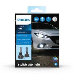 Philips H1 LED Headlight 12-24V Ultinon Pro3022 Set