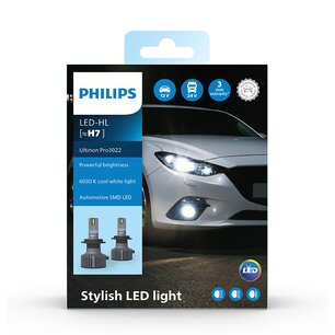 Philips H7 LED Headlight 12-24V Ultinon Pro3022 Set