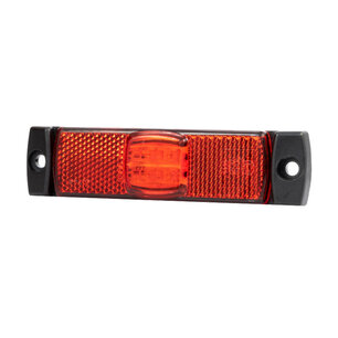 Fristom LED Markeringslamp Rood + Reflector FT-017