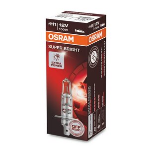 Osram H1 Halogen Bulb 12V 100W Super Bright Premium PX14.5s