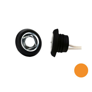 Fristom LED Marker Lamp Recessed Round Orange