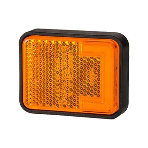 LED side marker/clearance trailer light Amber, Amber Lens #204-1100