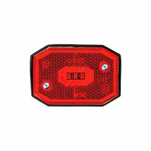 Fristom LED Marker Lamp Red + Reflector FT-001 C LED