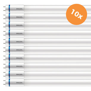 10x Philips Master LED Tube 120cm UO 14,7W 6500K Koudwit T8