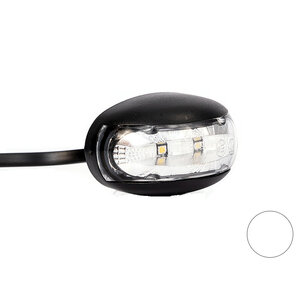 Fristom LED Marker Lamp White Oval