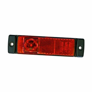 Hella LED Rear Marker 24V Red | 2TM 008 645-951