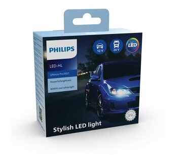 Philips LED Headlight H11 12/24V 20W 2 Pieces