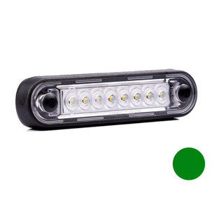 Fristom LED Marker Lamp Green FT-073 B LED