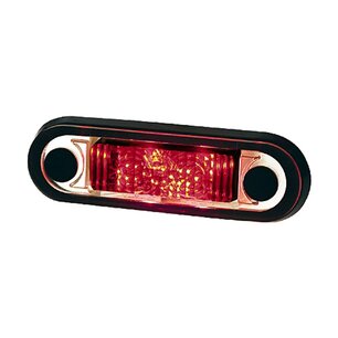 Hella LED Marker Light Red Built in | 2XA 959 790-407