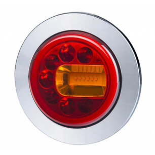 Horpol LED Rear Lamp Right Chrome LUNA LZD 2449