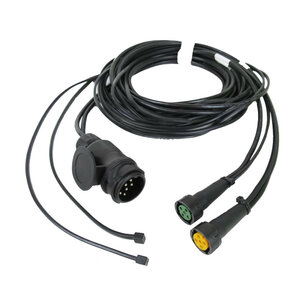 Aspöck Cable harness 13-pin plug 5P Bayonet 5M + 2x branch DC 3M