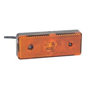 Led Side Marker Lamp Orange 10-30V