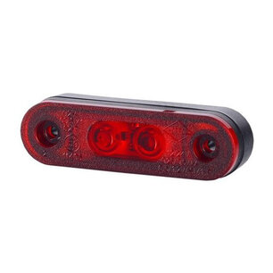Horpol LED Marker Light Red Oval LD-958