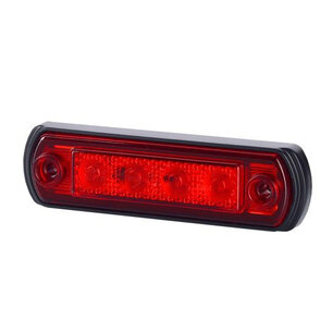 Horpol LED Type Marker Light Red 4 Leds LD-677