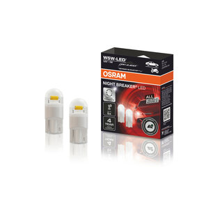 Osram W5W LED Retrofit 12V Set Night Breaker LED Ece Approved