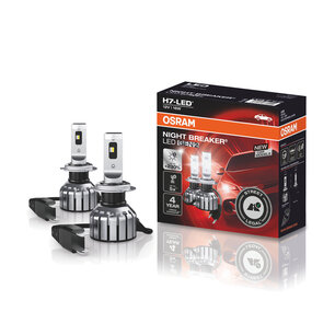 Osram H7 LED Headlight 12V Set Night Breaker LED GEN2 ECE Approved