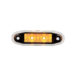 Boreman LED Marker Lamp Orange Easy-Fit 0.5m Cable