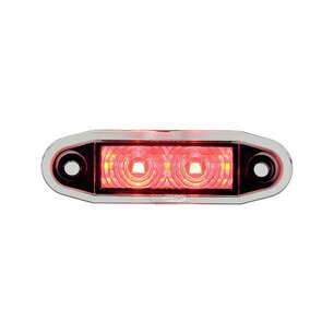 Boreman LED Marker Lamp Red Easy-Fit 0.5m Cable