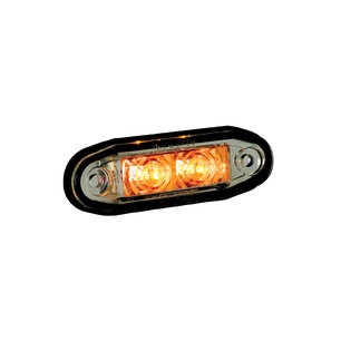 Boreman LED Marker Lamp Orange 0.5m Cable