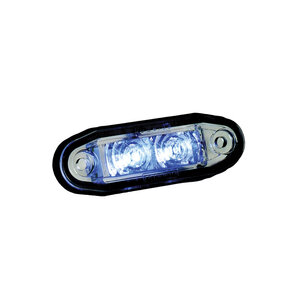 Boreman LED Marker Lamp Blue 0.5m Cable