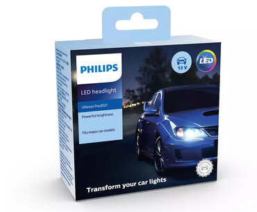 Philips H1 LED Headlight 12/24V 18W 2 Pieces