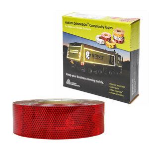 Avery V-6722B Reflective Tape Red | 50M