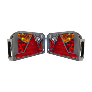Stainless Steel Rear Light Protector Fristom FT-170 Set