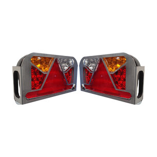 Stainless Steel Rear Light Protector Fristom FT-170 Set