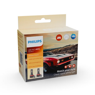 Philips H11 Ultinon Classic LED Headlight Set