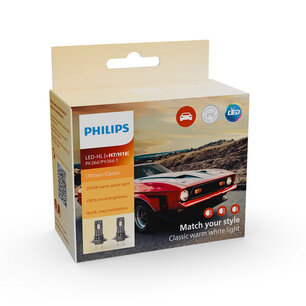 Philips H7/H18 Ultinon Classic LED Headlight Set
