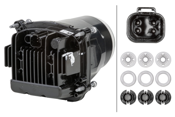 Hella Koplamp bi-led SAE m/Deutsch-aansluiting | 1AL 012 758-121