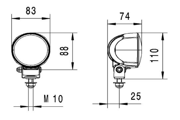 Hella Werklamp | 1G0 996 476-211